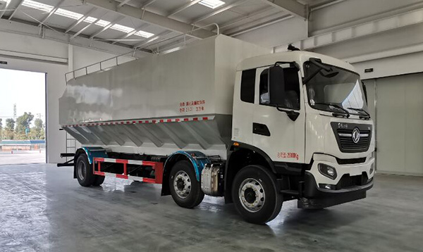 程力牌CL5250ZSL6QX型散裝飼料運輸車